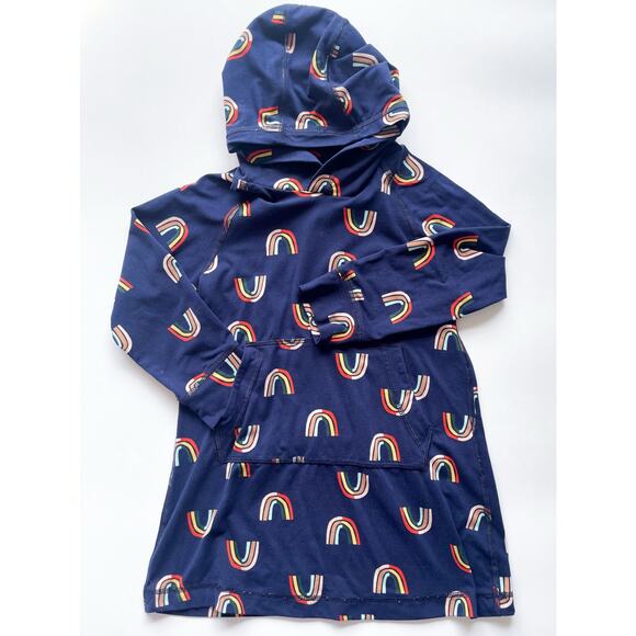 Hanna Andersson Other - Girls Hanna Andersson Sunblock UV Hooded Rainbow Dress Size 4